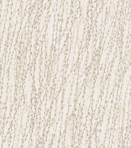 Design ID Tapestry vlies, vinyl anyagú beige, barna, szürke színű leveles modern tapéta