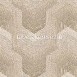   Design ID Exclusive Threads vlies, vinyl anyagú barna színű vonalas, geometriai modern tapéta