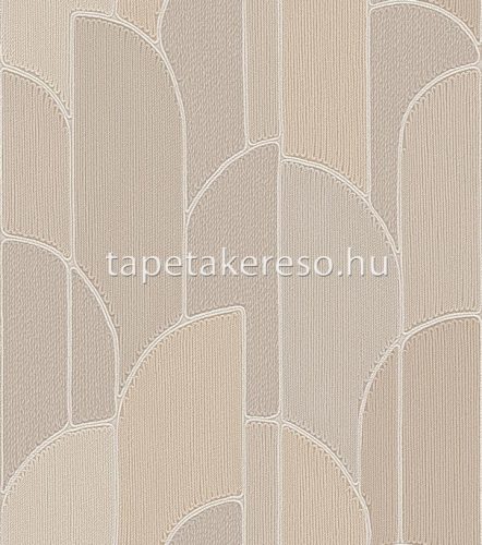 Design ID Exclusive Threads vlies, vinyl anyagú barna színű geometriai modern tapéta
