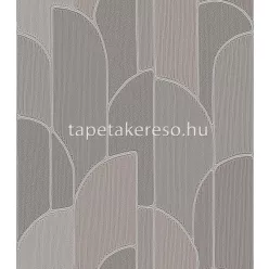   Design ID Exclusive Threads vlies, vinyl anyagú barna, szürke színű geometriai modern tapéta