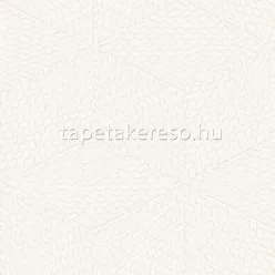   Design ID Exclusive Threads vlies, vinyl anyagú törtfehér színű fonott, geometriai modern tapéta