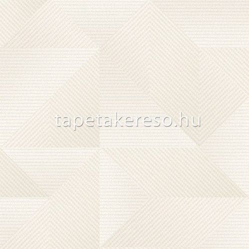 Design ID Exclusive Threads vlies, vinyl anyagú fehér, szürke színű 3d, geometriai modern tapéta