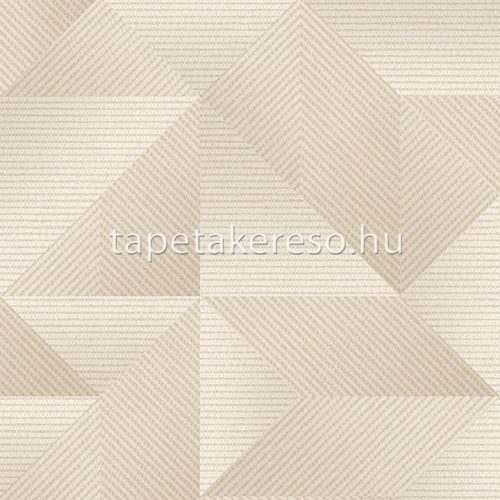 Design ID Exclusive Threads vlies, vinyl anyagú barna színű 3d, geometriai modern tapéta
