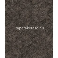   Khroma Tribute vlies anyagú fekete, barna színű geometriai modern tapéta