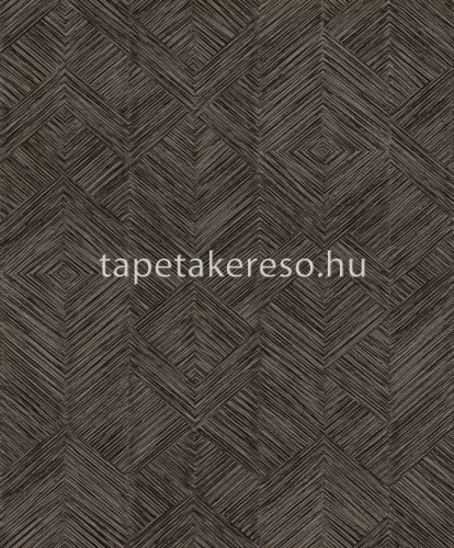 Khroma Tribute vlies anyagú fekete, barna színű geometriai modern tapéta