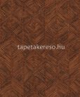 Khroma Tribute vlies anyagú rozsdabarna színű geometriai modern tapéta