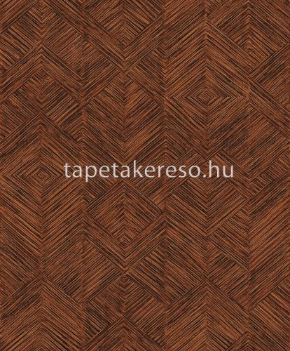 Khroma Tribute vlies anyagú rozsdabarna színű geometriai modern tapéta