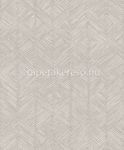 Khroma Tribute vlies anyagú beige, fehér színű geometriai modern tapéta