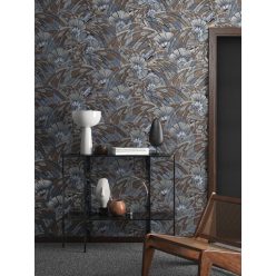   Khroma Tribute vlies anyagú barna, beige, kék színű absztrakt modern tapéta