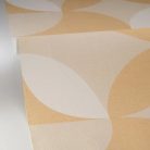 Caselio Twist vlies, vinyl anyagú, beige, barna  színű, geometriai, Modern tapéta
