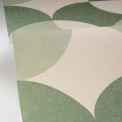 Caselio Twist vlies, vinyl anyagú, beige, zöld színű, geometriai, Modern tapéta