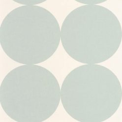   Caselio Twist vlies, vinyl anyagú, kék, fehér színű, körös, pöttyös, Modern tapéta