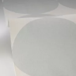   Caselio Twist vlies, vinyl anyagú, kék, fehér színű, körös, pöttyös, Modern tapéta