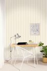 Caselio Twist vlies, vinyl anyagú, beige színű, csíkos, Modern tapéta