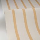 Caselio Twist vlies, vinyl anyagú, fehér, barna színű, csíkos, Modern tapéta