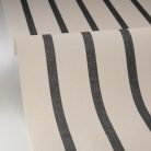 Caselio Twist vlies, vinyl anyagú, beige, fekete színű, csíkos , Modern tapéta