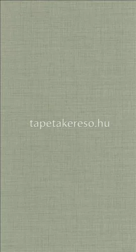 Casadeco TWEED vlies, vinyl anyagú zöld színű egyszínű, textilhatású modern tapéta