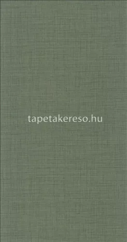 Casadeco TWEED vlies, vinyl anyagú zöld színű egyszínű, textilhatású modern tapéta