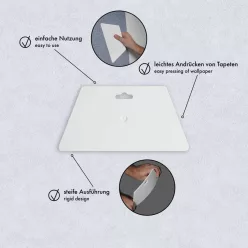 Tapéta simító lapát