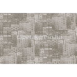   ICH Panorama vlies anyagú szürke, beige színű pontok, geometriai modern tapéta