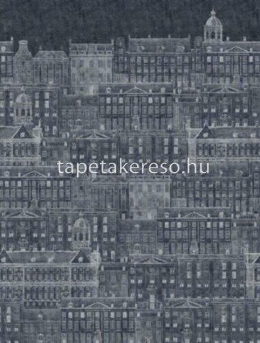 ICH Panorama vlies anyagú kék színű épület modern tapéta
