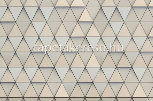 ICH Panorama vlies anyagú beige, szürke, fekete színű geometriai modern tapéta