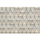ICH Panorama vlies anyagú beige, szürke, fekete színű geometriai modern tapéta