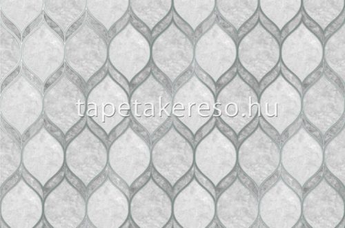 ICH Panorama vlies anyagú szürke színű geometriai modern tapéta