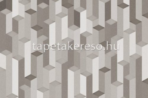 ICH Panorama vlies anyagú szürke színű 3d, geometriai modern tapéta