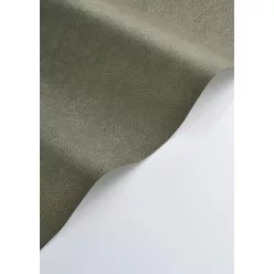   Casadeco Vegetals vlies, vinyl anyagú, zöld, arany színű, levél erezet, Modern tapéta