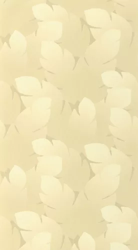 Casadeco Vegetals vlies, vinyl anyagú, beige, barna színű, leveles, Modern tapéta