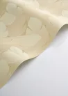 Casadeco Vegetals vlies, vinyl anyagú, beige, barna színű, leveles, Modern tapéta