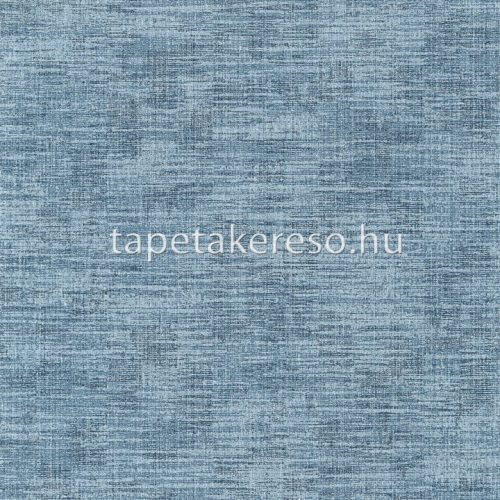 Caselio Velvet vlies, vinyl anyagú kék színű egyszínű, szövetmintás natural tapéta