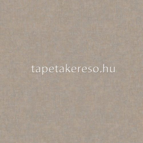 Casadeco Vienne vinyl, vlies anyagú barna, arany színű textilhatású, egyszínű klasszikus tapéta