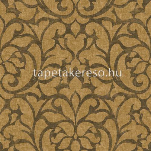 Casadeco Vienne vinyl, vlies anyagú barna színű barokk klasszikus tapéta