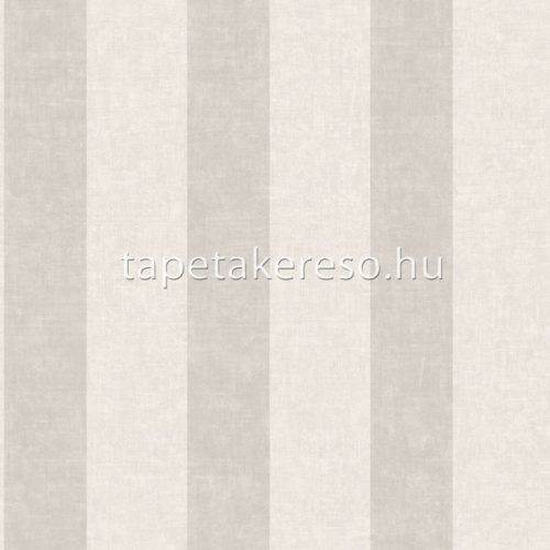 Casadeco Vienne vinyl, vlies anyagú beige, szürke színű csíkos, textilhatású klasszikus tapéta