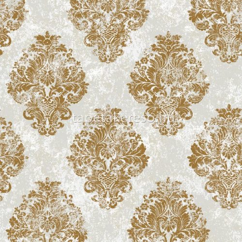 Galerie Lustre vlies anyagú beige, arany színű barokk modern tapéta