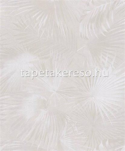 Khroma Wild vlies anyagú fehér, beige színű leveles, növényes modern tapéta
