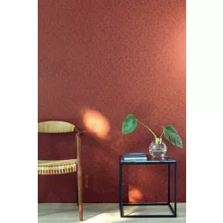   Khroma Wild vlies anyagú terrakotta színű chevron, zig-zag modern tapéta