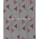 Khroma Wild vlies anyagú bordó, fekete, fehér színű geometriai modern tapéta