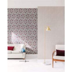   Khroma Wild vlies anyagú bordó, fekete, fehér színű geometriai modern tapéta