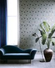 Khroma Wild vlies anyagú kék, szürke színű geometriai modern tapéta