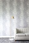 Khroma Wild vlies anyagú szürke, fehér színű geometriai modern tapéta