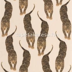   Caselio Wild vlies anyagú beige, barna, fekete színű állatos modern, natural tapéta