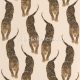 Caselio Wild vlies anyagú beige, barna, fekete színű állatos modern, natural tapéta