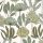 Caselio Wild vlies anyagú fehér, zöld, fekete, beige színű növényes modern, natural tapéta