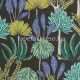 Caselio Wild vlies anyagú szürke, kék, zöld, türkiz, beige színű növényes modern, natural tapéta
