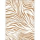 Caselio Wild vlies anyagú fehér, barna színű szőrminta modern, natural poszter