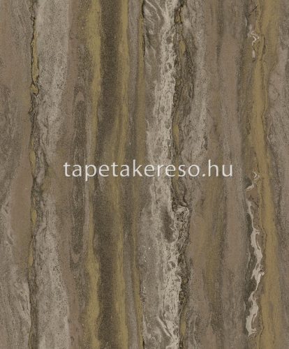 Prestige Wall For II vlies anyagú beige, szürke, arany, fémes színű márványos, foltos modern tapéta