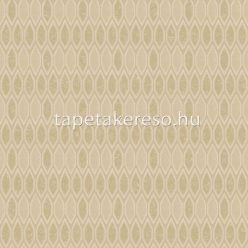   Prestige Wall For II vlies anyagú beige, gyöngyház színű geometriai modern tapéta